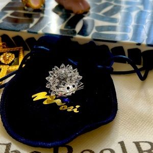 Classy Crystal  Hedgehog 🦔 symbol of the good luck, great gift Made in CZ 🥇